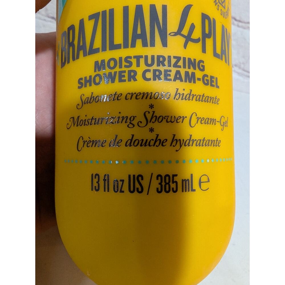 Sol de Janeiro Brazilian 4 Play Moisturizing Shower Cream-Gel 13 oz / 385 ml NEW - Picture 8 of 8